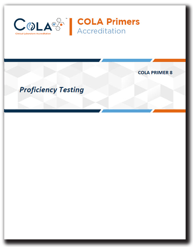 Proficiency Testing - Primer Cover
